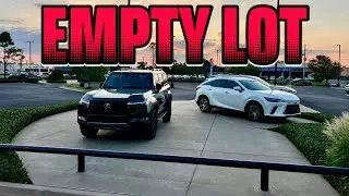 Lexus Dealership Completely Empty￼