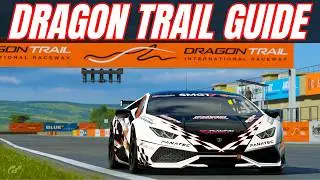 Руководство по трассе GT7 Dragon Trail Gardens GR4 🏁 | Точки торможения и гоночные траектории!