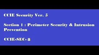 CCIE Security Ver. 5- Section 1- Cisco ASA-9.6.1 - Part-8 -Policy-Based NAT