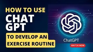 How to Develop an Exercise routine using ChatGPT (AI) when you have Diabetes and Back Pain