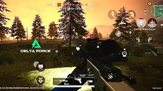 Trench Lines - Night Event In Delta Force Mobile - 4K HDR iOS Max Graphics Setting Gameplay