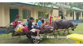 Simple Life in the Province | Family Ride on a Carabao Cart ⭐