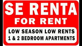 Now Available Special Offer1 & 2 Bedroom Apartments For Rent Sosua Long or Short Term Rental  #Sosua