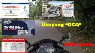 GCQ bubble in METRO MANILA