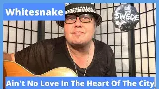 Ain't No Love In The Heart Of The City Whitesnake Guitar Lesson by Swede