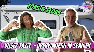 Vanlife | Mit dem Wohnmobil überwintern | in Spanien | unser Fazit 😀