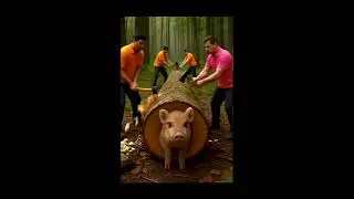 Baby Wild Boar Rescue | Animal Rescue Video 🐗❤️ | Real Wildlife Save #animals #funny #shorts 