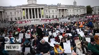 London Protest Turns Chaotic as Police Arrest Pro-Palestine Activists After Manchester Attack | AC1G