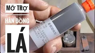 Test mỡ trợ hàn đồng lá