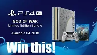 PS4 Pro 1 TB God of War Limited Edition Bundle Giveaway | Into the AM