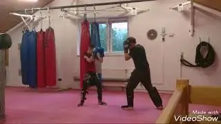 Movsar,training K1 kickboxen,2019 Germany.