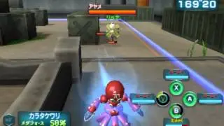 Medabots / Medarot DUAL - Kanehachi MK2/Octoclam Gameplay