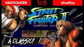 BRAZIL (Ken) vs USA (Ryu) - Street Fighter II - Champion Edition - A CLASSIC!!