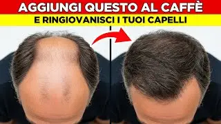 Capelli neri a 60 anni! Mescola 1 cucchiaino nel caff&egrave; per ringiovanire il fegato