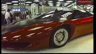 Fort Worth Auto Show 1992 featuring the Pontiac Banshee Concept Car
