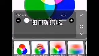 How to get a realistic vhs effect in ibis paint!