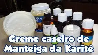 Chantilly/Creme de manteiga da karité / Shea butter cream / Mix de karité  - Cabelo Crespo/Cacheado