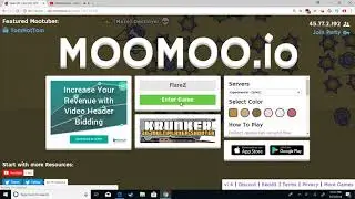 Moomoo.io: Exploring a Maze!!!