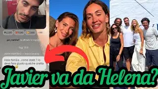 HELENA PRESTES: Sono a Stromboli con Giulia ...ma sa che JAVIER sta andando da lei? (a fine video)