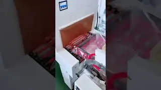 Fully automatic gift box heat shrink packaging machine, all-round wrapping to