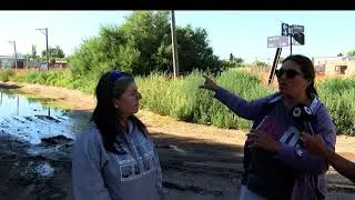 Con las cloacas en la puerta de la casa. El reclamo desde villa floresta