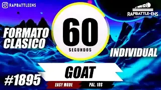 🎤 Formato FMS Individual 🔥 Base de Rap Para Improvisar Con Palabras | ENTRENAMIENTO FMS #1895