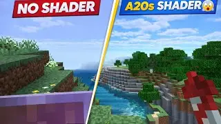 Minecraft PE Shaders on Samsung A20s 🔥 | Low End, No Lag, No Errors