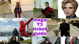 Mega T3 ticket guide - Marvel future fight