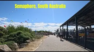 Semaphore to Outer Harbour coastal pathway virtual tour #adelaide, South Australia.