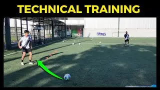 8 TECHNICAL DRILLS | PRIVATE FOOTBALL TRAINING | SOCCER TRAINING