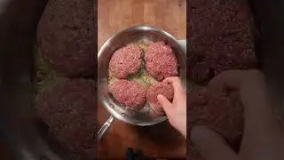 Стейки Солсбери из оленины #шорты