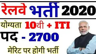 eastern railway apprentice 2020 || eastern railway recruitment 2020 || Electrician, Fitter machines