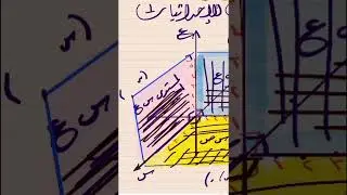 حل كتاب المعاصر هندسة فراغية النظام الاحداثى المتعامد فى ثلاثة أبعاد 