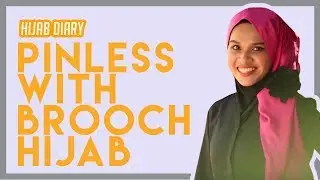 Hijab Diary - Pinless with Bros Hijab | Hijab Tutorial by thataljundiah | Busana Muslim