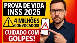 PROVA DE VIDA INSS 2025 ⚠️ 4 Milh&otilde;es Convocados! Quem Precisa Fazer, Prazo, Bloqueio e Golpes!