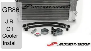 GR86 Jackson Racing Dual Oil Cooler
