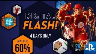 PS4 DIGITAL FLASH SALE In Honor of Cyber Monday EU
