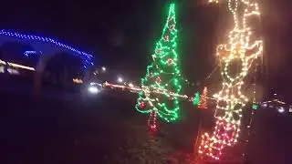 GOPR0200   #December 9 #2023 #Christmas #Williamston #Park #lights #decorations