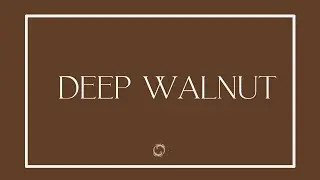ART DECO COLORSCAPE | DEEP WALNUT #603e28