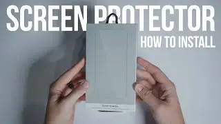 Как установить защитную пленку на iPhone 15 Pro Max