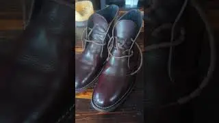 One year Angry review on Thursday boots Scout in brown leather.