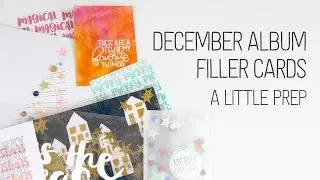 December (not quite) Daily &ndash; a little prep