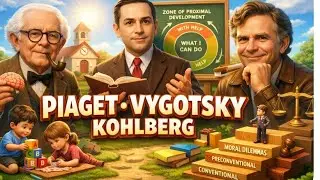 Video 4 of Pstet/Ctet/Htet Piaget Vygostky and Kohlberg  important of Child development & pedagogy 