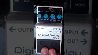 BOSS Digital Delay DD2 Demo    #guitarshorts #guitar#bosspedals #digitaldelay