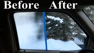 Car Windshield Fog Clean in 10 Second