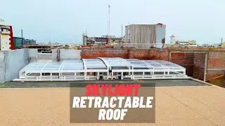 Megavent's Skylight Retractable Roof at Your Fingertips in Vadodara, India