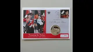 2005 A Royal Year Trooping The Colour &pound;5 Pounds Silver Proof Coin Cover -UK First Day Covers Mercury