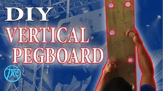 DIY Pegboard - How to make Ninja Warrior Obstacles