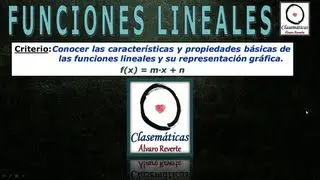(Funciones) - La Función Lineal (1521 - 1524)
