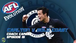 AFL Evolution Coach Career | WHERES THE SCORE REVIEW!? - Round Twelve v Gold Coast | Episode #15